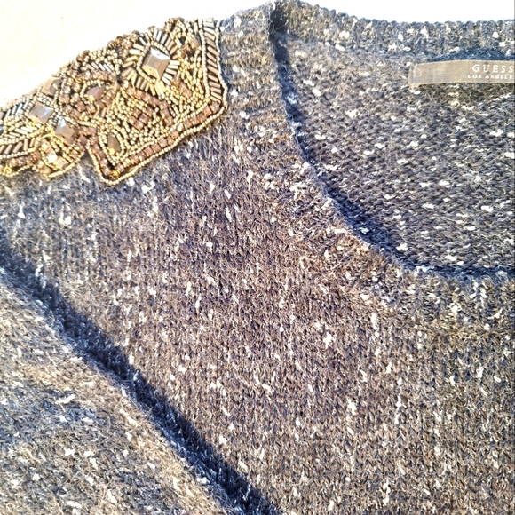 Guess, Small, Sweater w/sequins applique - Picture 3 of 3
